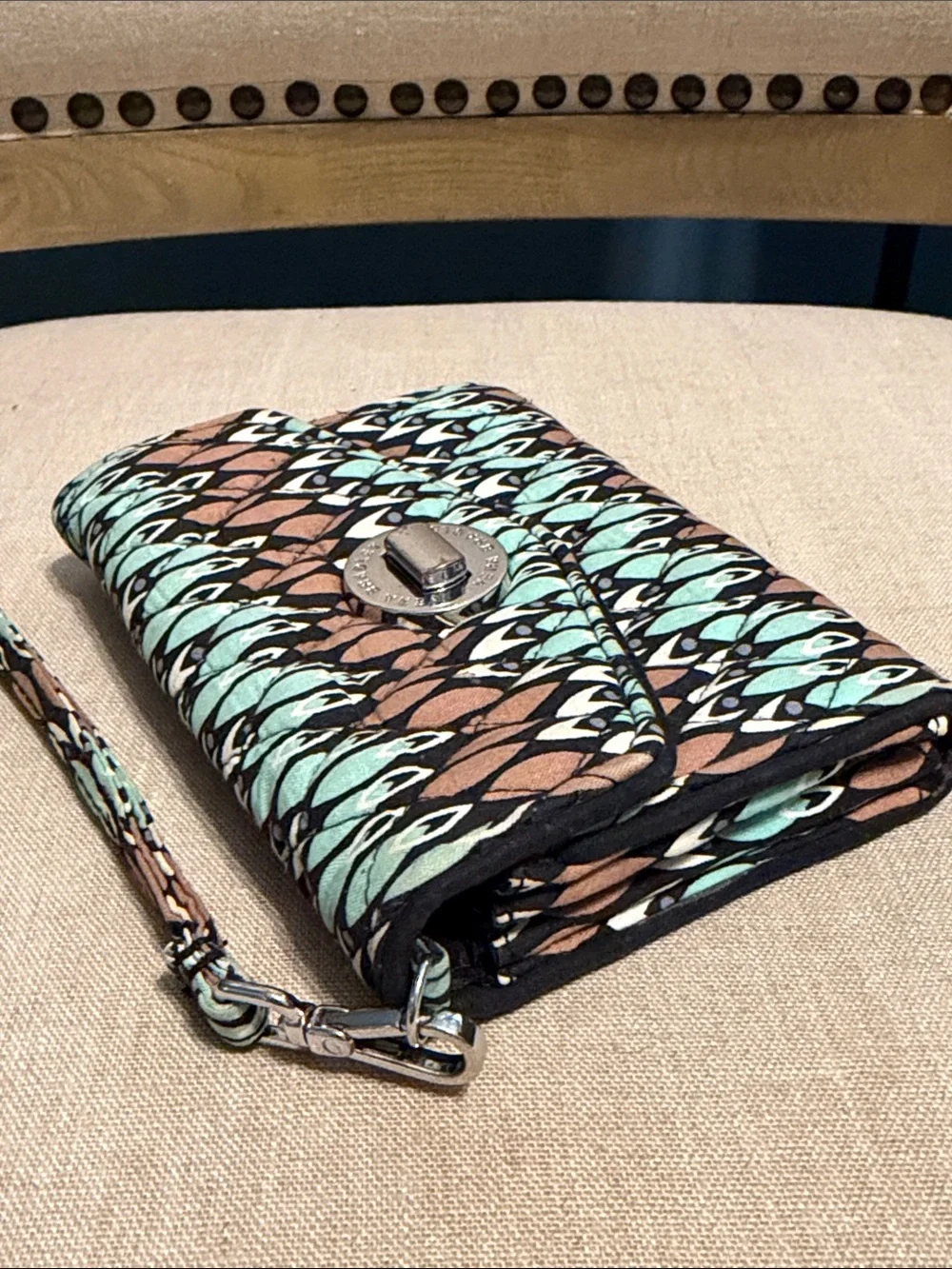 Vera Bradley “Sierra Stream” Your Turn iPhone/Wristlet
